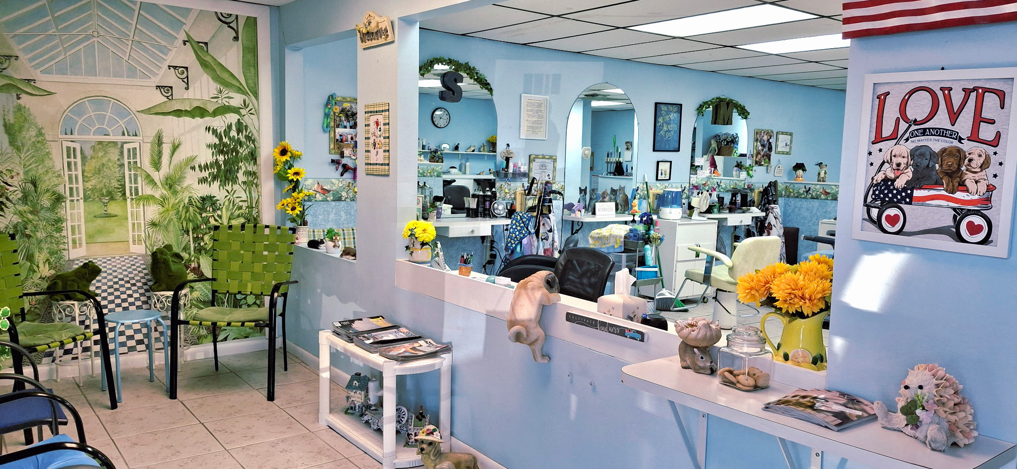 Inside of Candlewick Lane Salon